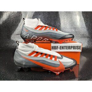 Nike Vapor Edge Pro 360 TB Football Cleats Orange Black White Men's 13 NIB